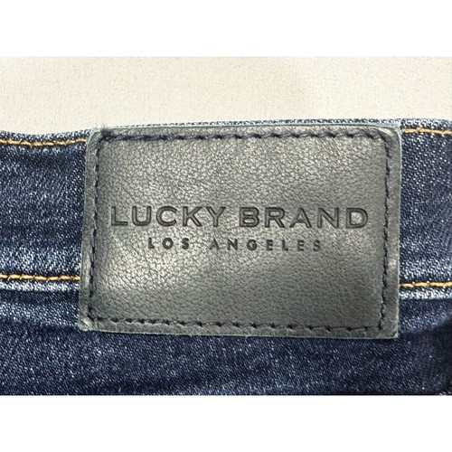 Lucky Brand Men's 410 Athletic Slim Fit Blue Denim Jeans - Size 38x30 - Picture 4 of 7