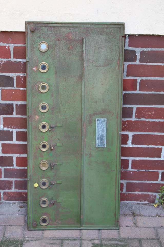 1935 Stellwerks-Block, Blockfeld Abdeckung mechanisch VES Vereinigte Signalwerke