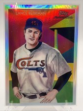 2010 Topps Chrome - National Chicle Chrome Lance Berkman #CC48 Refractor /499