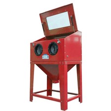 Leadzm 90 Gallon Sand Blasting Cabinet With Stand Blasting Gun 4 Nozzles Leadzm 90 Gallon Sand Blasting Cabinet With Stand Blasting Gun 4 Nozzles