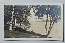 Michigan RPPC Walloon Lake, Michigan Real Photo Postcard 1929 Post 4015
