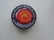 PIlsner Urqueli Puck  From country that gave the world exceptional beer + Hockey