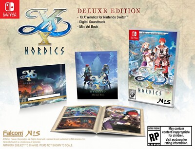 Ys X: Nordics - Deluxe Edition - Nintendo Switch for sale online