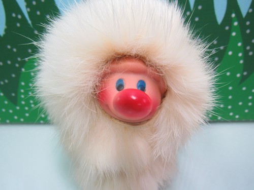 1977 FURRY TROLL/ESKIMO - 3"SIERRA PRODUCTS - Made in Korea - Picture 3 of 7