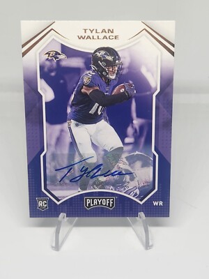 Tylan Wallace Playoff 2021 RC Rookie Autograph Auto #236 CHECK DESC
