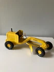 Vintage 1960s Tonka Road Grader 11" Pressed Steel
