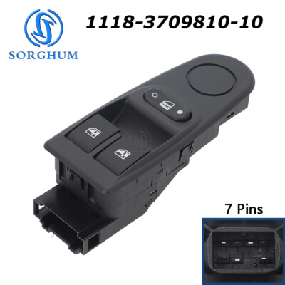 Master Power Window Control Switch 351.3769 1118-3709810-10 For LADA