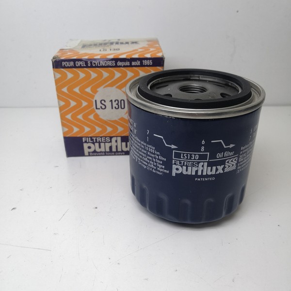 ÖLfilter Lancia Delta HF Turbo - Fiat Uno - Alfa 75 - 90 Purflux FüR 4135559-image