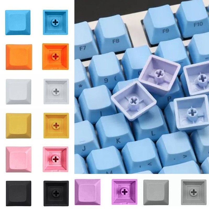 Multiple Color Keyboard Key Cap DIY Blank Personality Supplement Keycaps