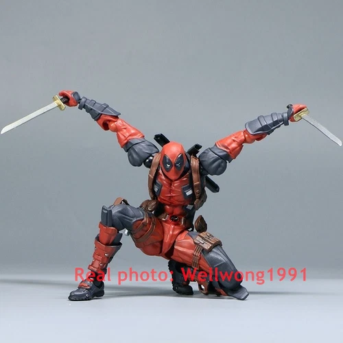 Amazing Yamaguchi Revoltech NO.025EX Deadpool Action Figure Toy China VER 16cm - Picture 7 of 12