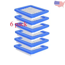 6Pcs Air Filter Lawn Mower Fit for Briggs & Stratton 491588 491588S 399959