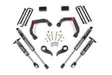 Zone Offroad 3" Lift Kit with FOX Shocks fits 11-19 Silverado Sierra 2500HD 4WD