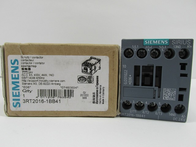 1pc for Siemens Contactor 3rt2016-1bb41 3RT20161BB41 NH for sale online ...