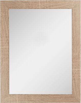 Clayre & Eef 62S327 Wandspiegel Landhausstil Braun 37x2x47 cm