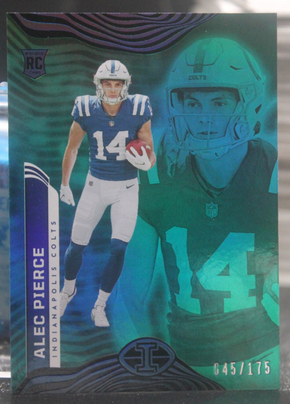 2022 Panini Illusions - Alec Pierce #38 (RC) - Aqua /175