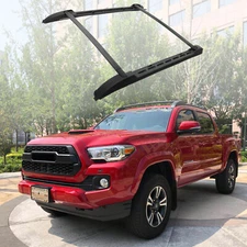 For Toyota Tacoma Double Cab 2005-2023 Top Roof Rack Cross Side Rails Bars Set