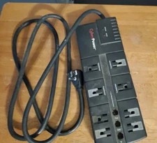 CyberPower Wall Tap 8 Outlets and modem protector