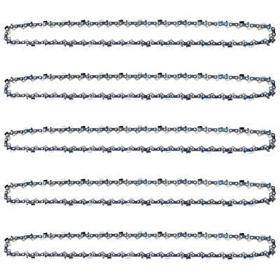 5PCS 16''inch Chainsaw Chain Blade 3/8''LP .050'' 56DL Full-Chisel for Ryobi RY3716