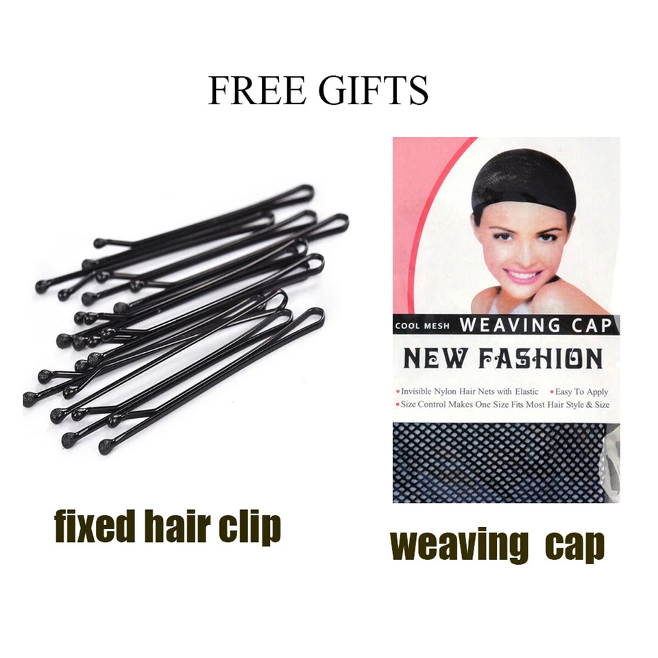 Pelucas de pelo largo y liso reales para mujeres peluca completa rubia ombre natural con disfraces Foto 2 de 4