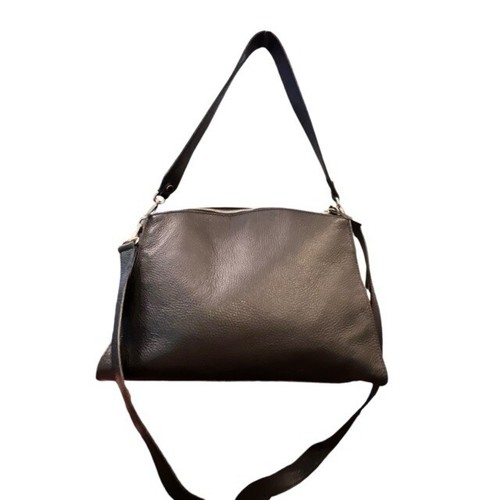 Viola Castellani Italian Leather Hobo Bag Black Tote Shoulder Bag Purse Designer - Bild 15 von 15