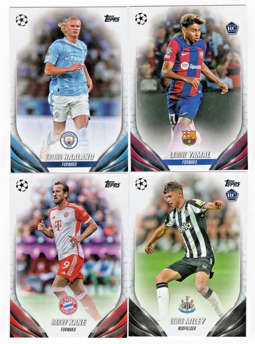 2023-24 Topps UEFA Club Competitions Base #1-200 Complete