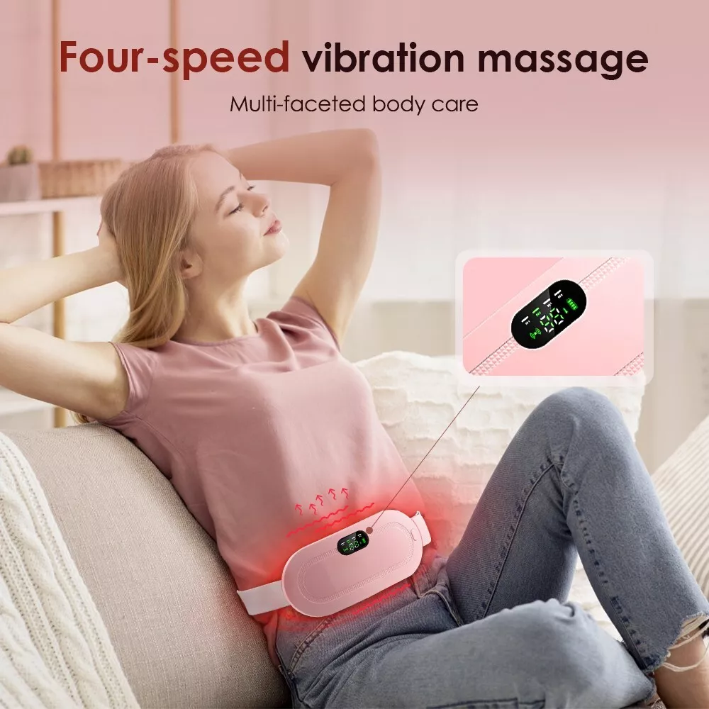 Electric Heating Pad Massager for Stomach Period Cramps Period