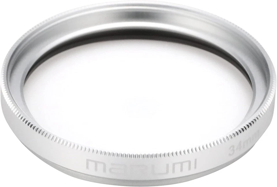 Marumi Uv Filter 34Mm For Silver Uv Absorption Silver Ultraviolet Japan - Image 2 of 3