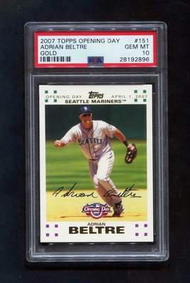 2007 Topps Opening Day - Adrian Beltre #151 Gold /2007 for sale 