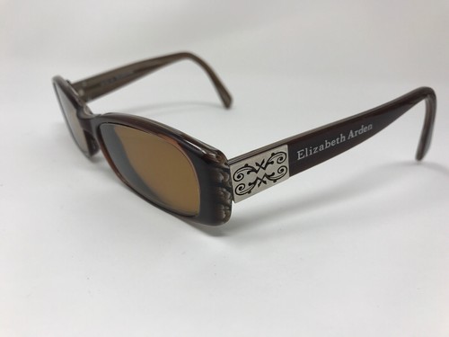 Elizabeth Arden Eyeglasses Womens EA5071 53-18-135 Brown Polish JE02