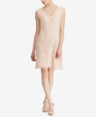 lauren ralph lauren lace cocktail dress Women's Floral Lace Sheath Dress