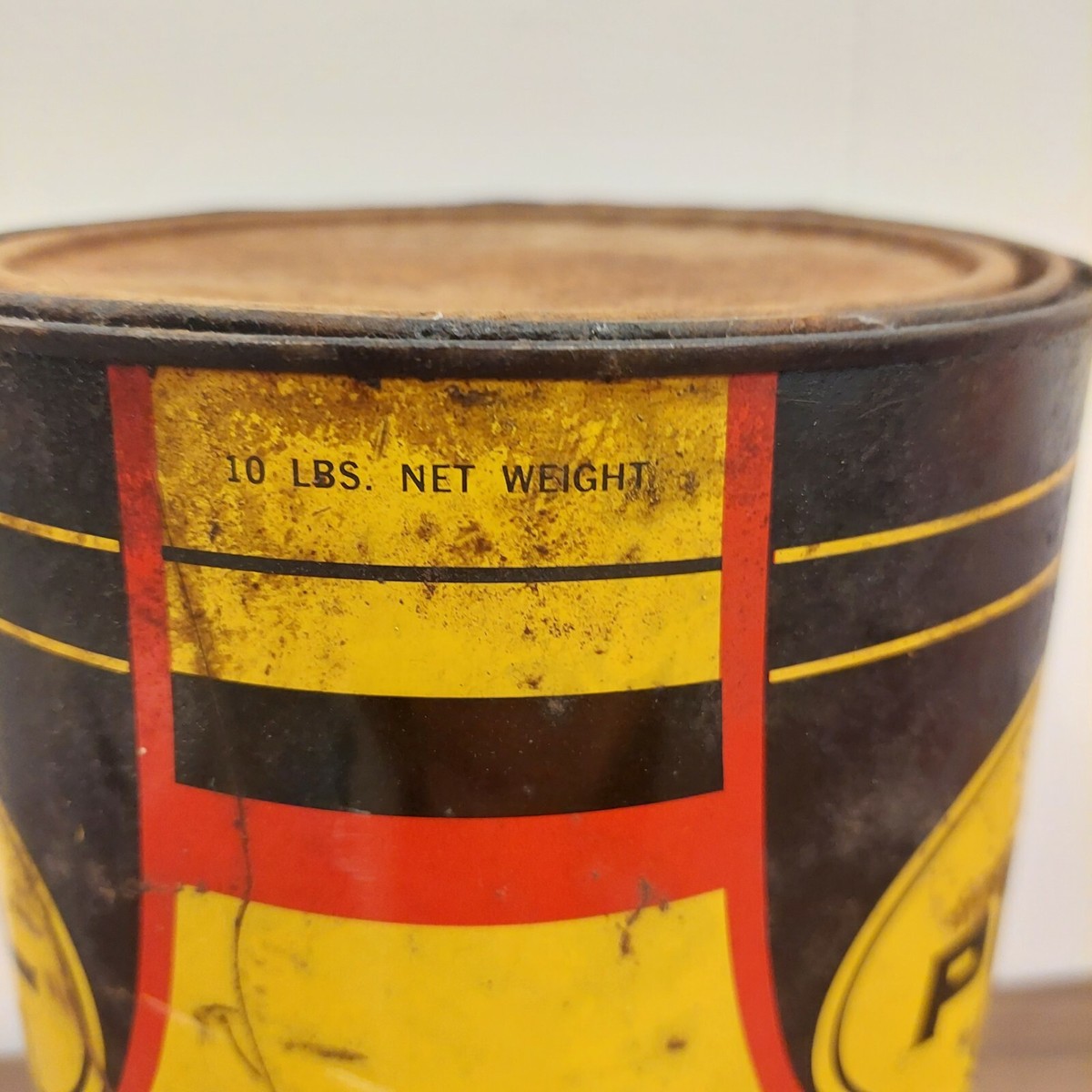 ビンテージオイル缶 Pennzoil 706 ベアリング潤滑剤 10 lbs ビンテージオイル缶 Pennzoil 706 ベアリング潤滑剤 10 lbs