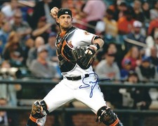 Signed  8x10 CALEB JOSEPH  Baltimore Orioles Autographed photo - COA 