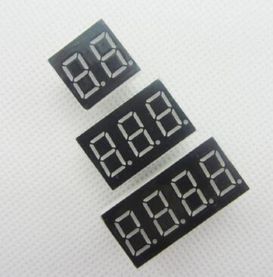 15pcs 2/3/4 bit Common Cathode Digital Tube 0.36in.Red LED Display 7 Segment