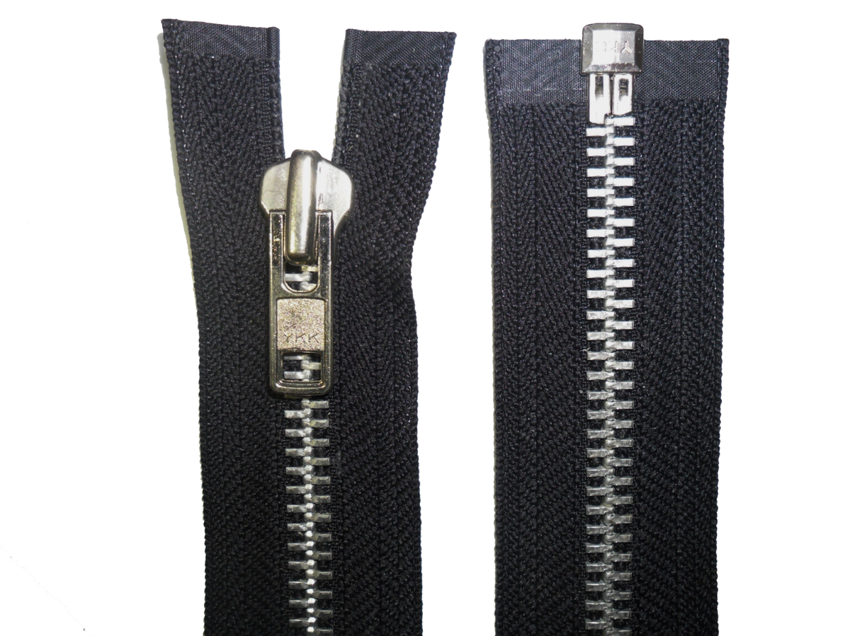 YKK ZIP,BLACK, 24