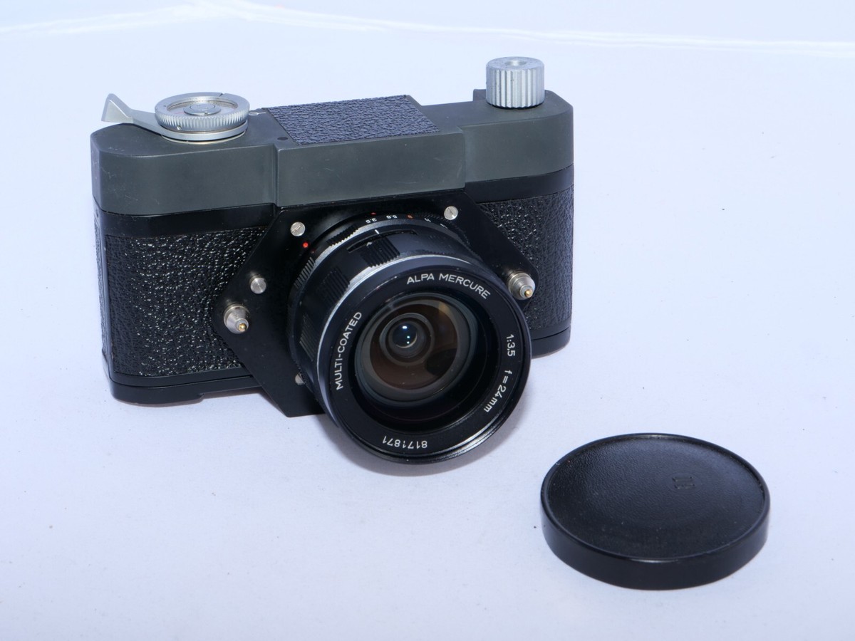 Alpa 11m MERCURE Satellite Microfilm Camera. 85 made. Alpa Mercure 24mm  lens | eBay
