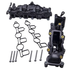 2pcs Air Intake Manifold L+R For Audi A4 A6 A8 Q7 VW Phaeton Touareg 2.7 3.0 TDI