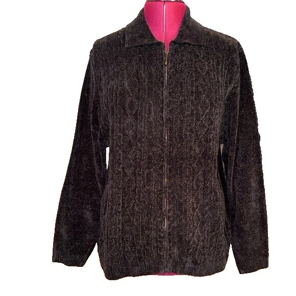 Alfred Dunner Cardigan Solid Sweaters for Women