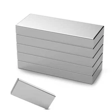 Strong Magnets 25x10x3mm N52 Grade Neodymium Block Small Thin Rectangle Magnet