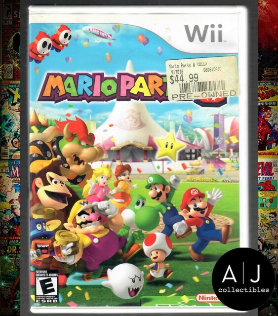 Mario Party 8 Wii Replacement Case And Manual Only