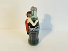 VTG Coca Cola Bottle Cancun Mexico ManWearing Hat Rare Collectible