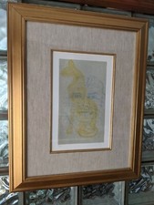 Francesco Clemente- Self Portrait as a Cat, etching & aquatint- signed/numbered