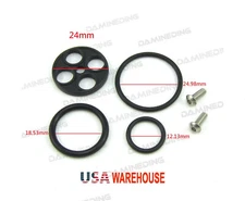 FUEL PETCOCK REBUILD GASKET KIT CB650 CB750SC CB900 CB1000 CB1100 US stock