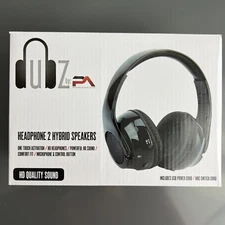 Dubz HD Headphone USB Power 2 Hybrid Speakers Hi Definition Over Ear Comfort Fit