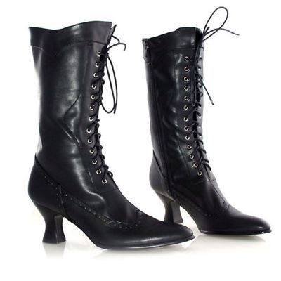 Ellie Shoes Amelia Victorian Steampunk Gothic 2.5'' Heels Shoes Boots 253-AMELIA