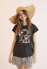 Women  s Secret Garfield 2023 NWT Cotton Pajama Shirt Top Women  s Size Large