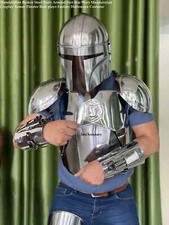 Mandalorian Steel Full Body Armor Suit Star Wars Series Cosplay Suit new item