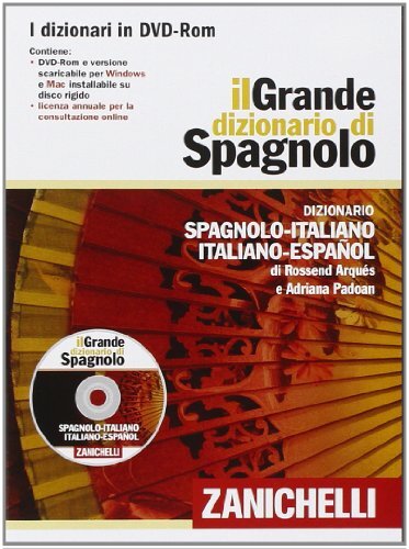 9788808174529 Il Grande dizionario di Spagnolo in DVD-ROM (per W...iano-spagnolo