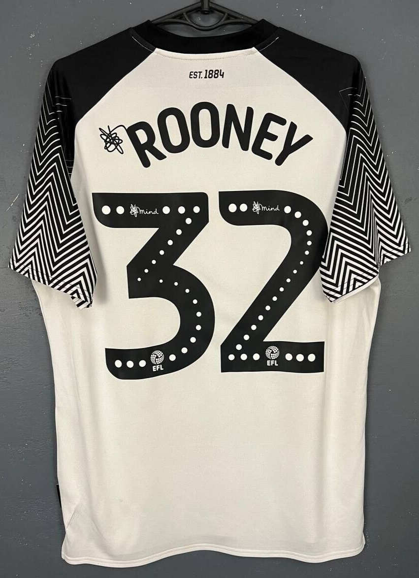 ウェア UMBRO DERBY COUNTY Rooney UMBRO MEN'S FC DERBY COUNTY 2019/2020 ROONEY SOCCER FOOTBALL