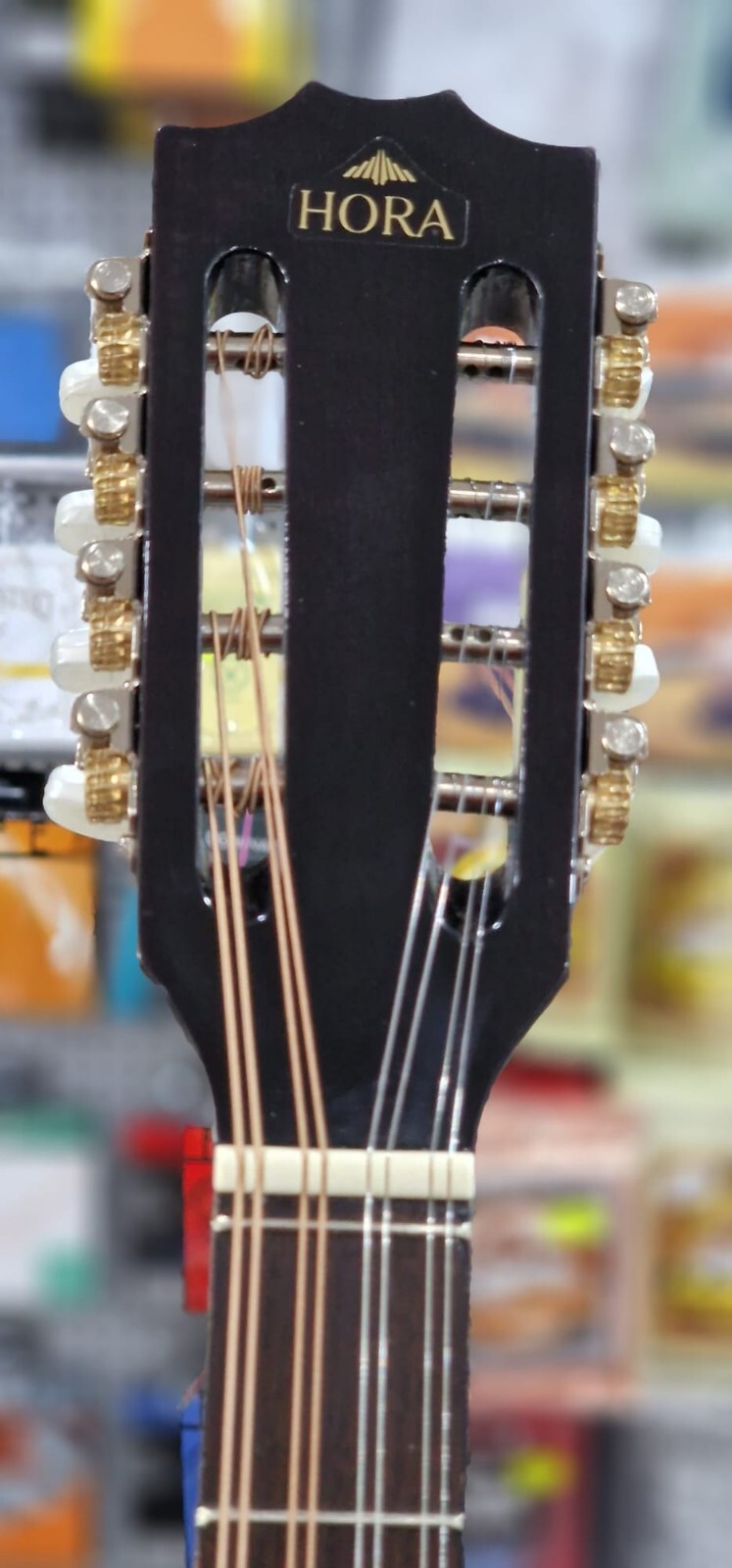 Dark Sunburst Irish Bouzouki,made in Romania by Hora,NEW, solid wood eBay