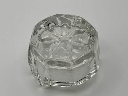 Antique Sterling Silver .925 Salt Spoon & Glass Dish Decor Fine Dining Classy - Picture 9 of 10